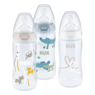 Set 3 Mamaderas 300 Ml First Choice+ Nuk