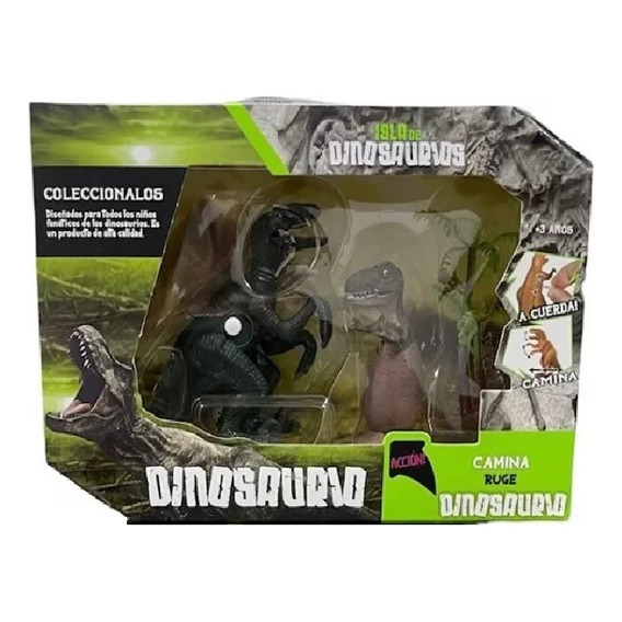 Dinosaurios Set De Dino Con Huevo Caja Impo. Sud 7094
