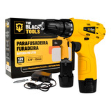 Parafusadeira Furadeira 3/8 Bivolt A Bateria 12v Cor Amarelo Frequência 60hz 110v/220v