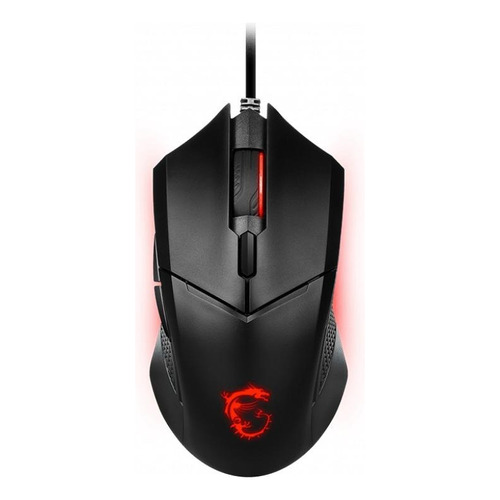 Mouse gamer de juego MSI  GM Clutch GM08 black