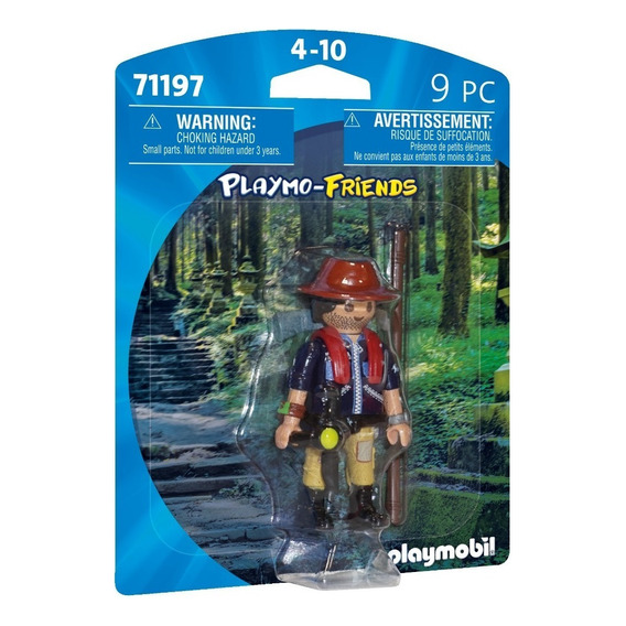 Figura Armable Playmobil Playmo-friends Aventurero 9 Piezas 3+