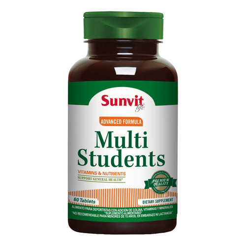 Multi Student - 60 Tabs Sabor Sin sabor