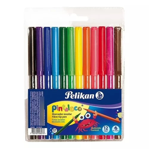 Marcador Pelikan Pintaloco Jr x 24 colores