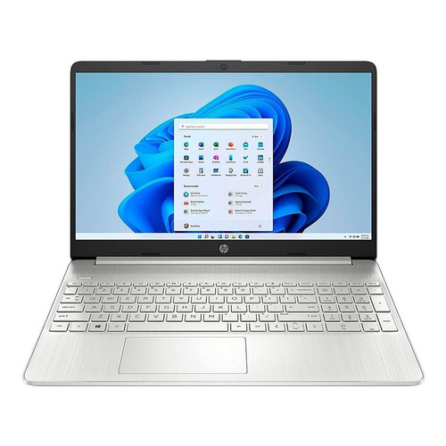 Laptop  HP 15-EF2025NR gris plata 15.6", AMD Ryzen 7 5700U  8GB de RAM 256GB SSD 1366x768px Windows 11