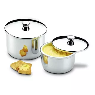 Margarineira Para Pote 250g Aço Inox Atina Brinox