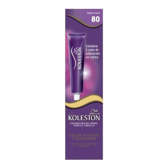 Kit Tinta Koleston  Single Koleston tono 8/0 para cabello x 50g