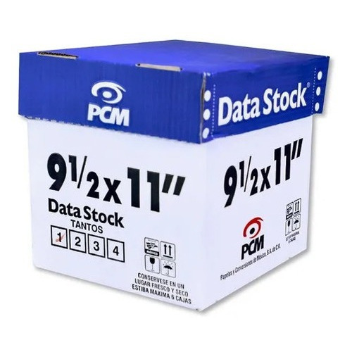 Papel Pcm Data Stock 9.5x11 1tanto C/3000 Hojas - 10r424 /vc