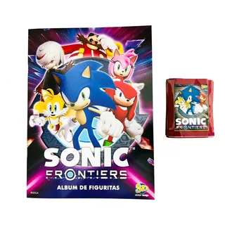 Album Sonic Frontiers 2023 - Album + 20 Sobres De Figuritas