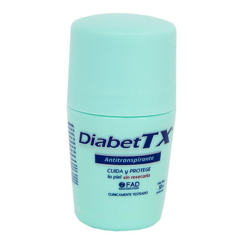 Diabet Tx Desodorante Antitranspirante Roll On 50ml