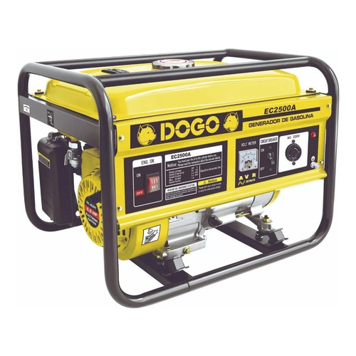 Generador portátil Dogo EC2500A 2300W monofásico con tecnología AVR 220V