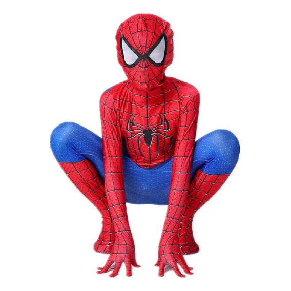 Disfraz Hombre Araña Spider Man Niño Halloween Navidad