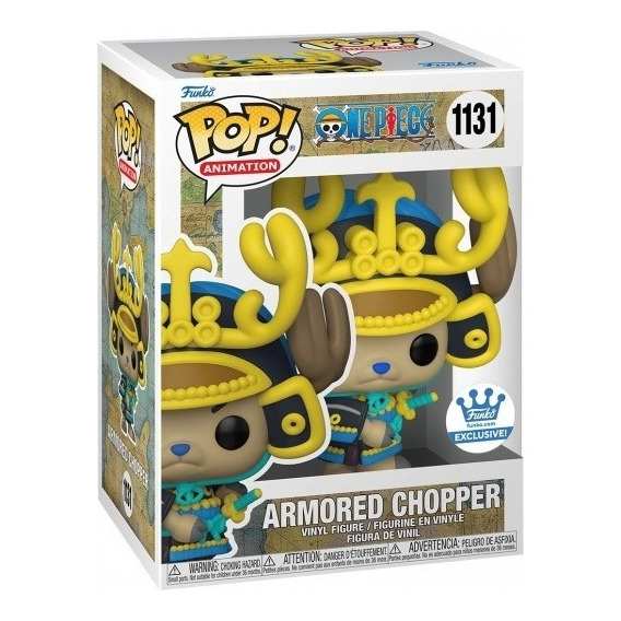 Figura De Accion Armored Chopper 1131 One Piece Funko Shop Exclusivo Funko Pop