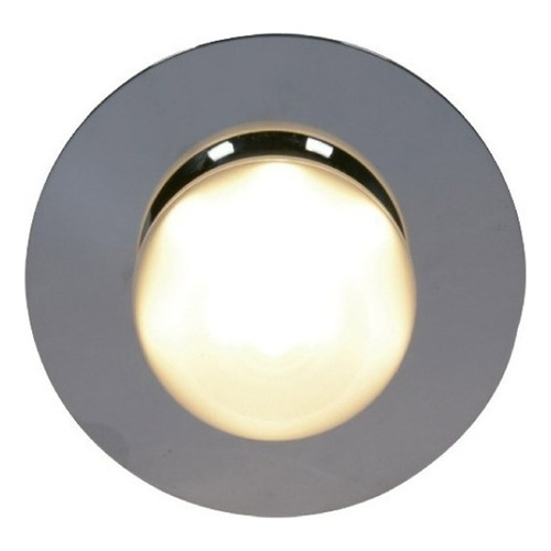 Spot/aplique Led 1 Luz Bola Led 5w , Cromado , Ideal Pasillo Color Plateado