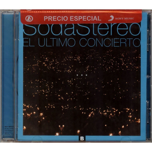 Soda Stereo - El Ultimo Concierto 2 CD