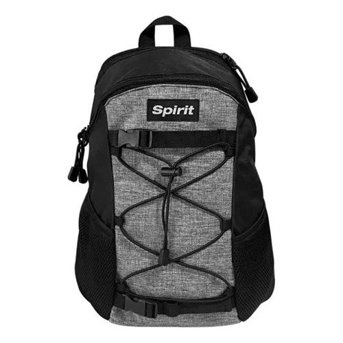 Mochila Spirit Action Small Negro Gris Color Negro/gris