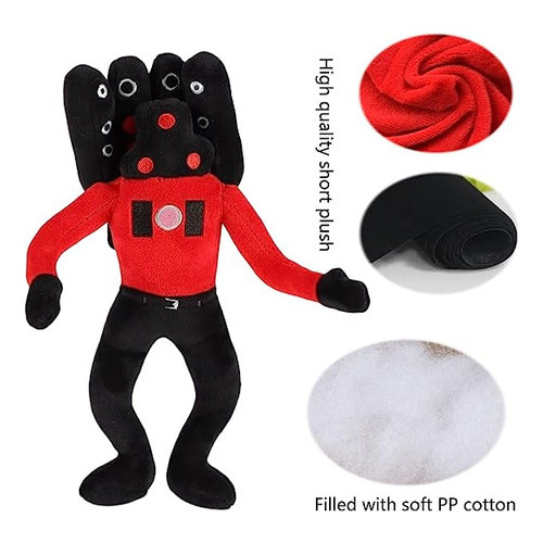 Skibidi - Figura De Muñeca De Peluche, De Niño 2023 Color 2