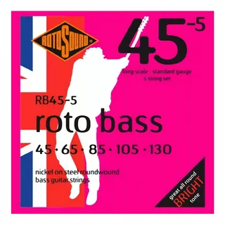 Encordoamento Rotosound Contrabaixo 5c 0.45 Rb45-5