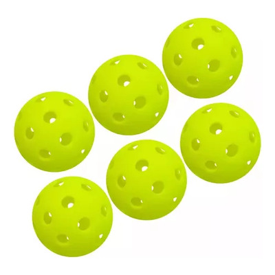 Bolas De Pickleball Ao Ar Livre Com Orifícios De 41 Mm 1