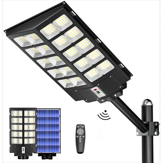 Lámparas Led Solares Exterior 1000w Alumbrado Público