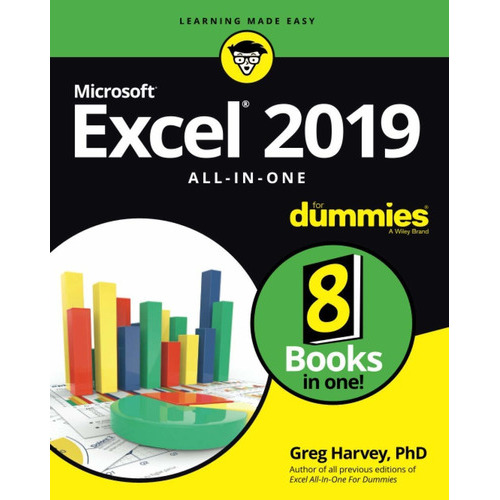 Excel 2019 All-in-one For Dummies, De Greg Harvey. Editorial For Dummies, Tapa Blanda En Inglés, 2018