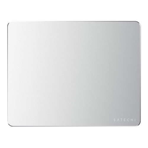 Mouse Pad gamer Satechi ST-AMPAD de aluminio 19mm x 24.13mm x 0.508mm silver