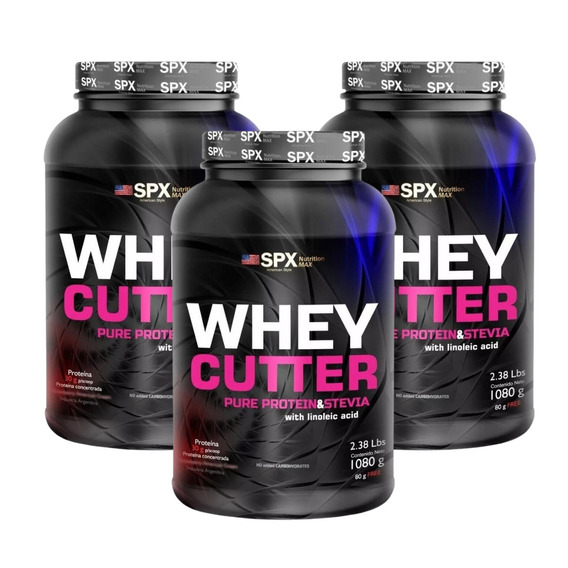 3 Proteina Whey Cutter Spx Con Quemador De Grasa - Chocolate