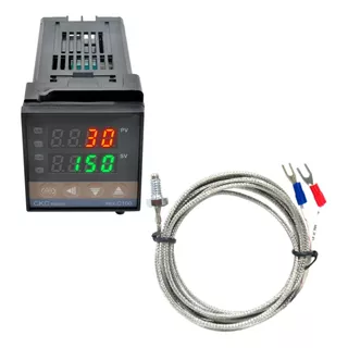 Control Temperatura Rex-c100 110-240v Out Rele + Termocupla