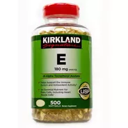 Vitamina E, De Kirkland, 400iu X 500 Caps