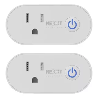 Enchufe Inteligente 2pack Nexxt Nhp-s6112pk Wifi Smart Plug