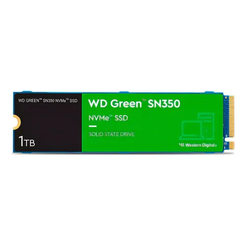 Ssd 1tb Western Digital Green Sn350 Nvme, Gen3, M.2 2280