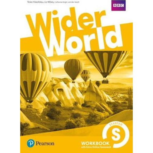 Wider World Starter - Workbook With Extra Online Homework, de Zervas, Sandy. Editorial Pearson, tapa blanda en inglés internacional, 2018