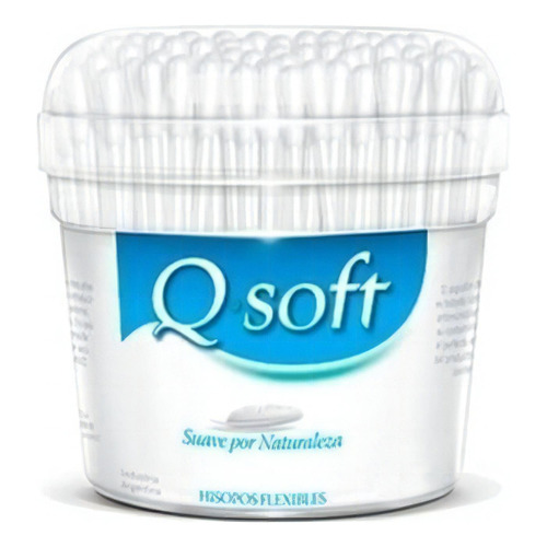 Q-soft Hisopos Pote X100 Unidades 