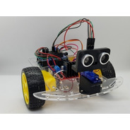 Robot Autonomo Motorizado Arduino Electronica + Auto Arduino