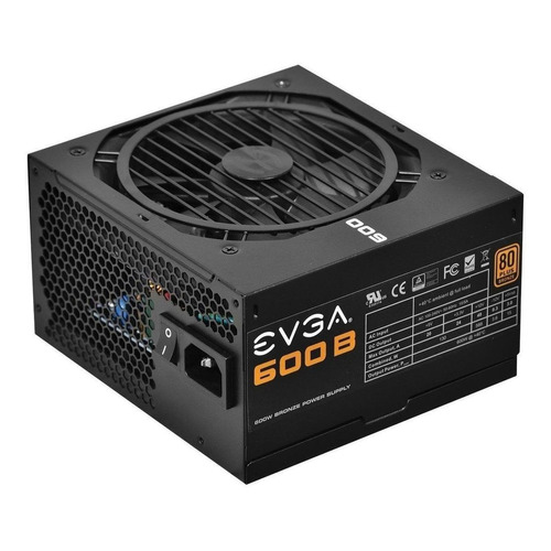 Fuente de poder para PC Evga 600 B1 600W  black 100V/240V