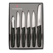 Cuchillo Para Verduras 6 Piezas Negro Victorinox (5.1113.6)
