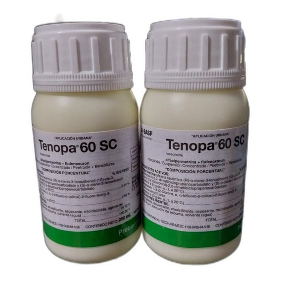 Pack De 2 Tenopa 60 Sc 250ml C/u 