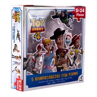 Rompecabezas Novelty Con Forma Toy Story 4 - 5 En 1 