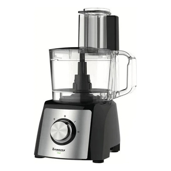 Procesador Alimentos Finezza Fz-6120pr 1200w Con 2 Velocidad