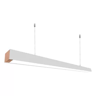 Lampara Colgante Industrial Lineal 97 Cm, Apto Led