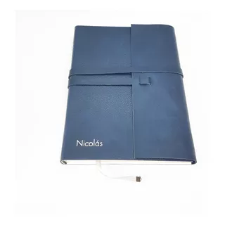 Cuaderno Artesanal Cuero Koel C/lazo. 100 Hojas+env. Regalo