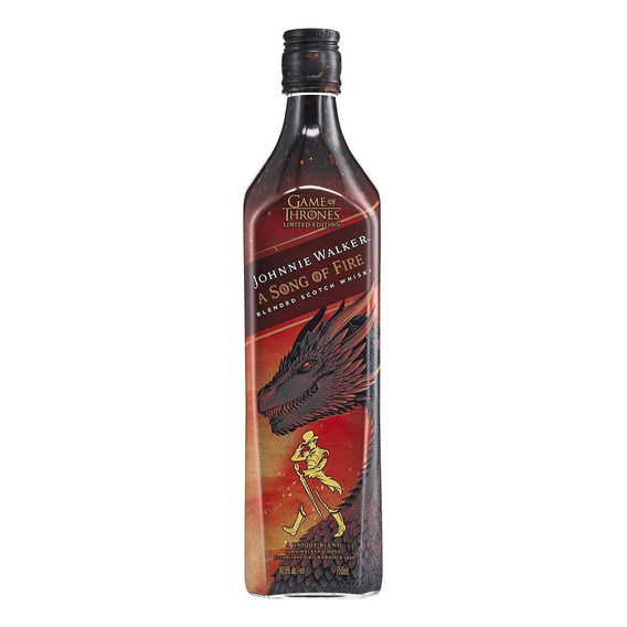 Whisky Johnny Walker A Song Of Fire Game Of Thrones 750ml