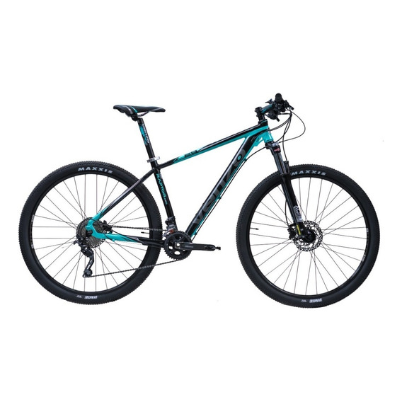 Mountain bike Venzo Raptor Exo R29 S 18v frenos de disco hidráulico cambios Sensah color negro/celeste  