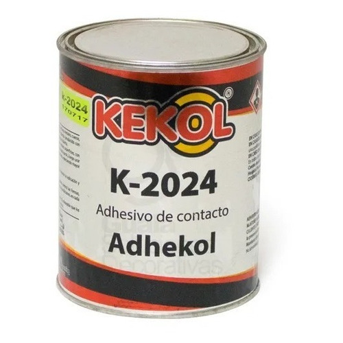 Adhesivo Cemento Doble Contacto Kekol K-2024 750 gramos con Tolueno Amarillo Verdoso
