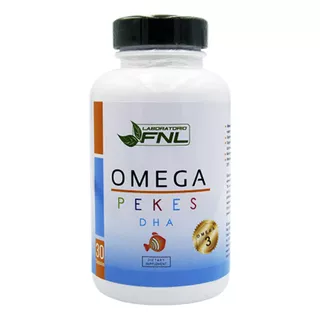 Omega 3 Pekes Fnl Para Niños Fish Oil Dha Epa Sabor Sin Sabor