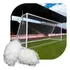Red De Fútbol 11 2mm Nylon 7.5x2.5x0.6m Uv Gismar - Queofert Blanco