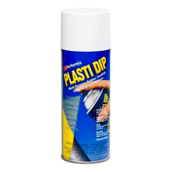 Plasti Dip Pintura Plástica Spray Aerosol Performix Blanco