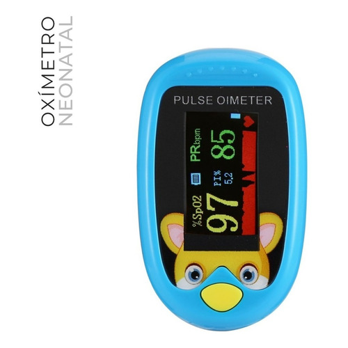 Oximetro Pediatrico Pulse Oximeter Neonatal Recien Nacido Pulso Recargable 