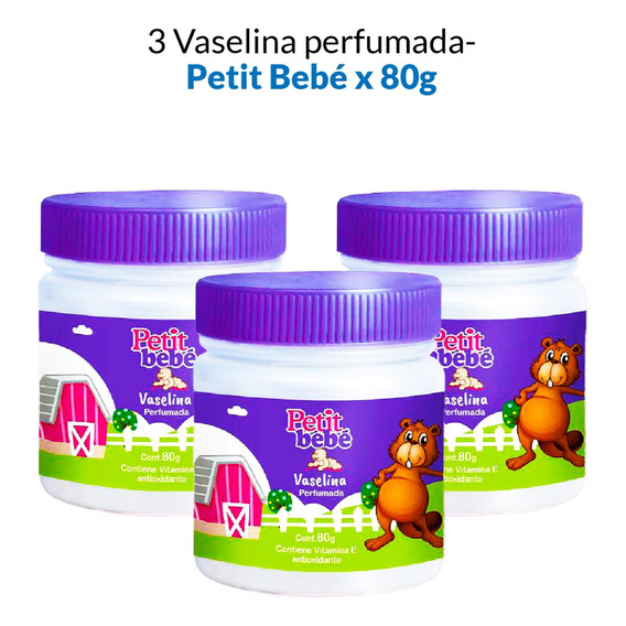 Vaselina Perfumada Petit Bebé X 80g