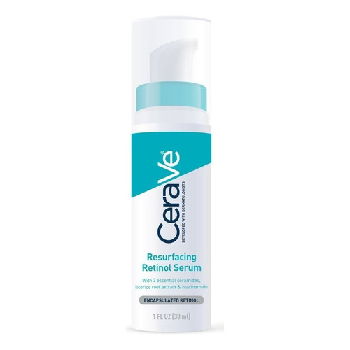 Cerave Resurfacing Retinol Serum Para Marcas De Acné 30ml