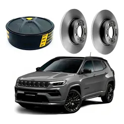  Disco Freio Traseiro Compass 1.3 2021 A 2024